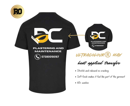 D COX Plastering & Maintenance T-Shirt