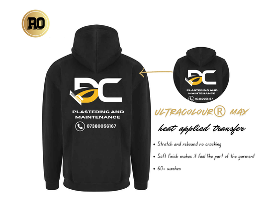 D COX Plastering & Maintenance Hoodie