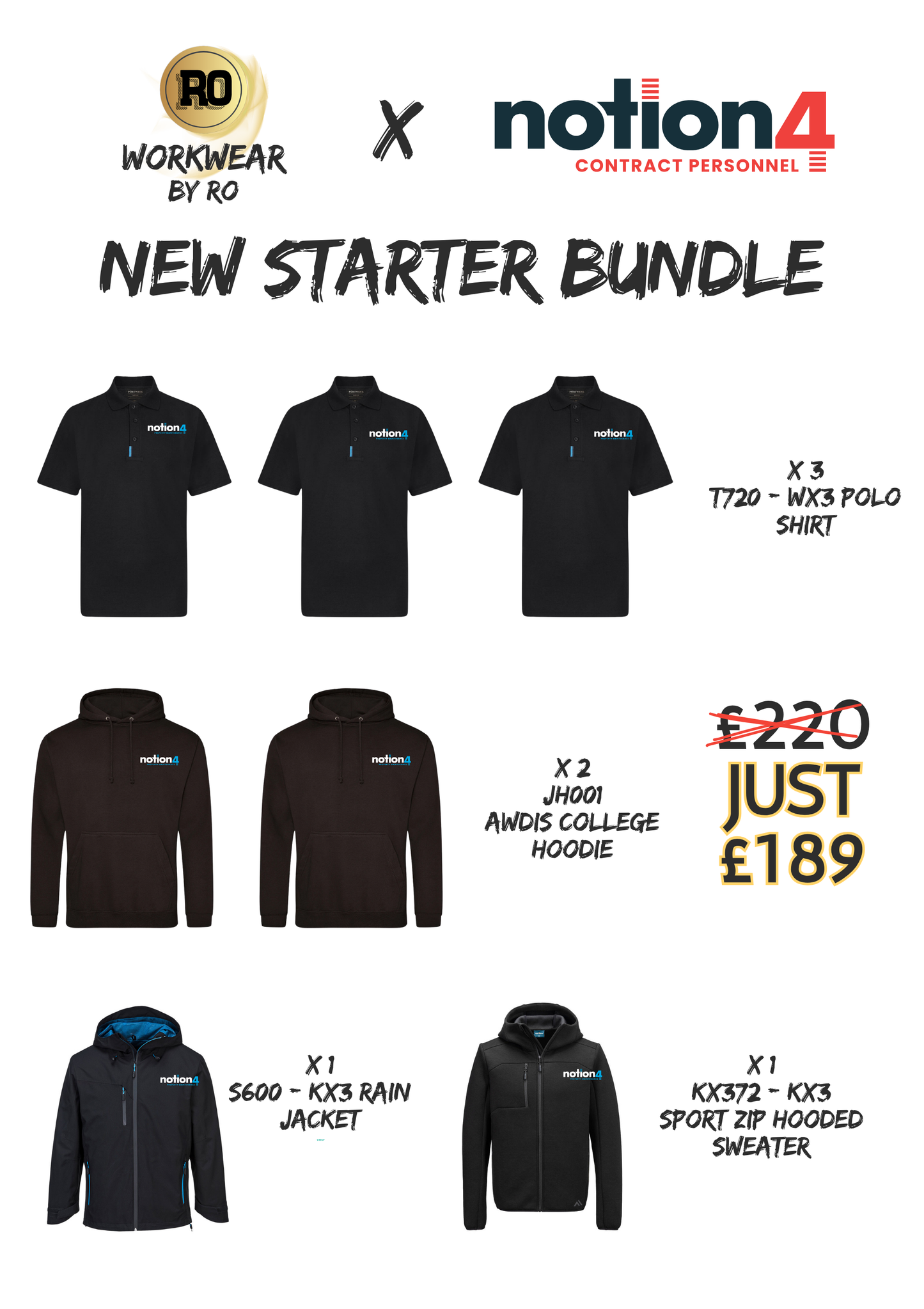Notion4 Personnel New Starter Bundle