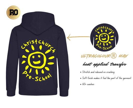 Christchurch Pre-School Hanham Navy Hoodie - Kids School Uniform