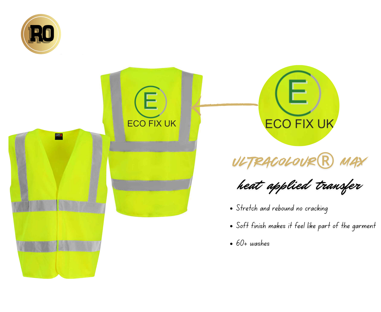 Eco Fix UK High Visibility Waistcoat