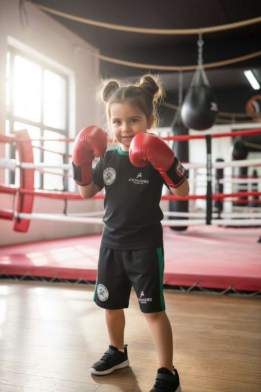 Future Champs Shorts - Official Joe Hughes Boxing Limited Kids Team Apparel