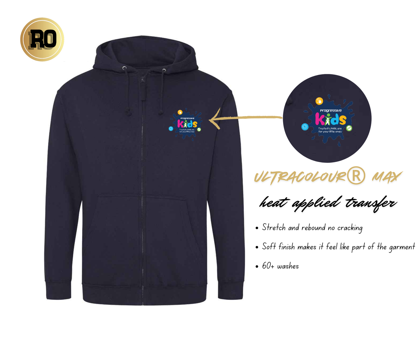 Progressive Kids Zipped Hoodie