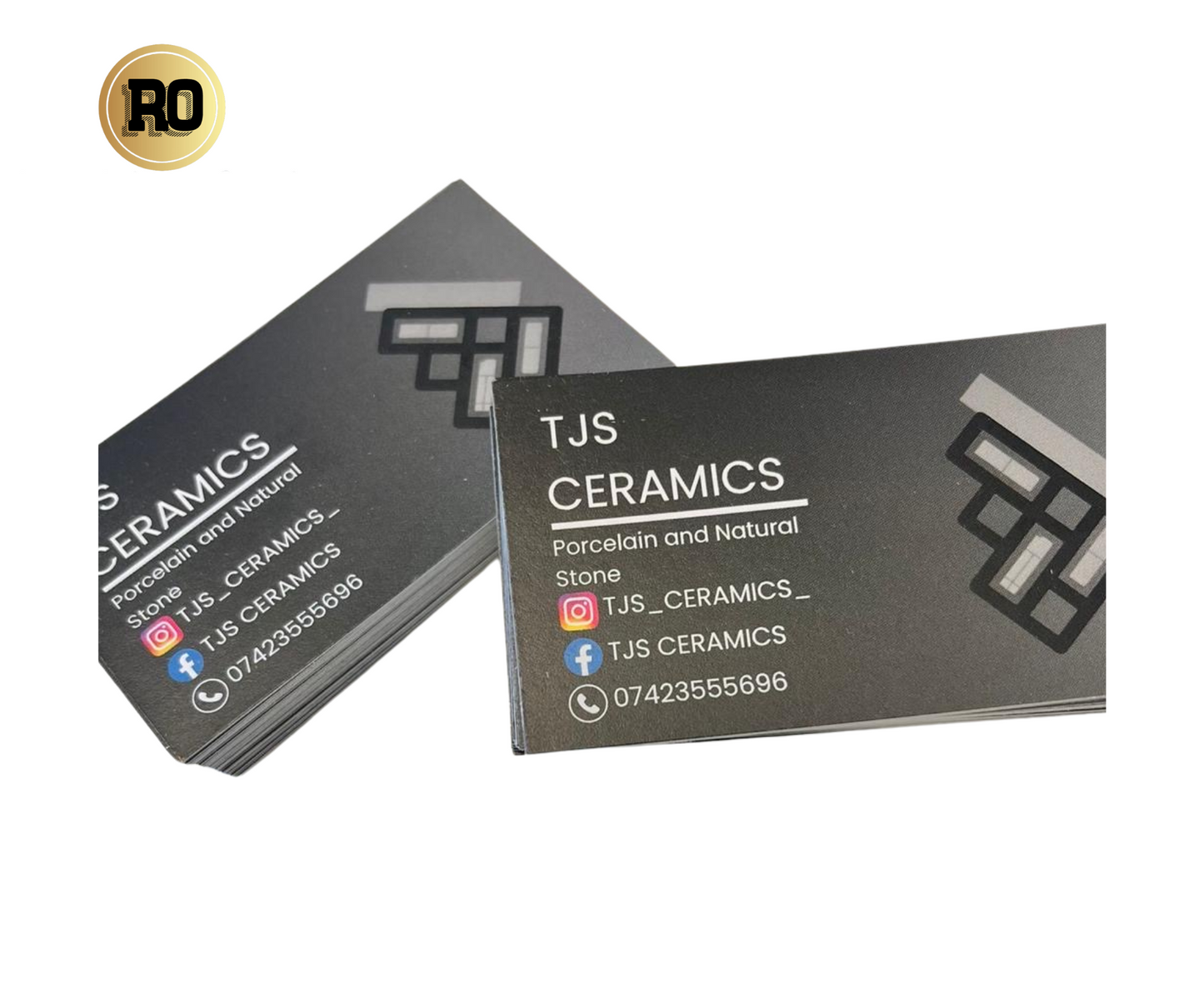 TJS Ceramics Business Cards