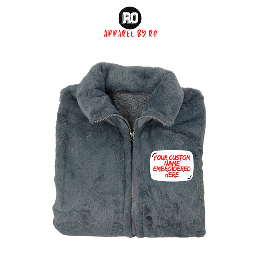 Luxury Eskimo Faux Fur Zipped Gown