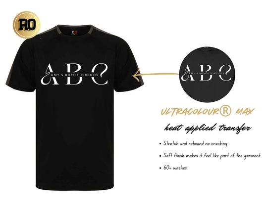 Amy's Boxfit Circuits Official Team T-Shirt - ABC Branded Gym Apparel