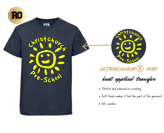 Christchurch Pre-School Hanham Navy T-Shirt - Kids School Uniform