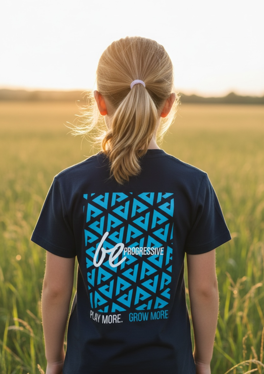 Progressive Junior Navy T-shirt
