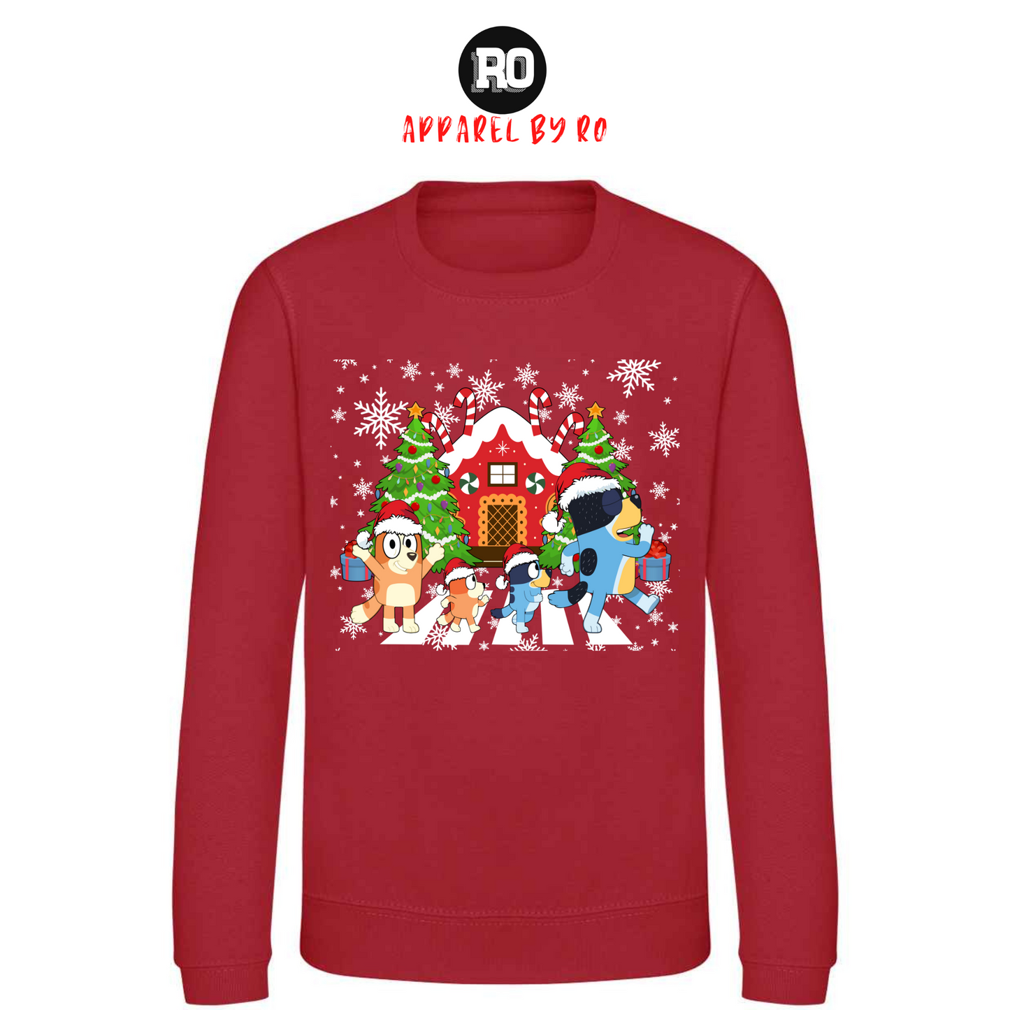 Kids' "Christmas at the Heeler House" Christmas Jumper