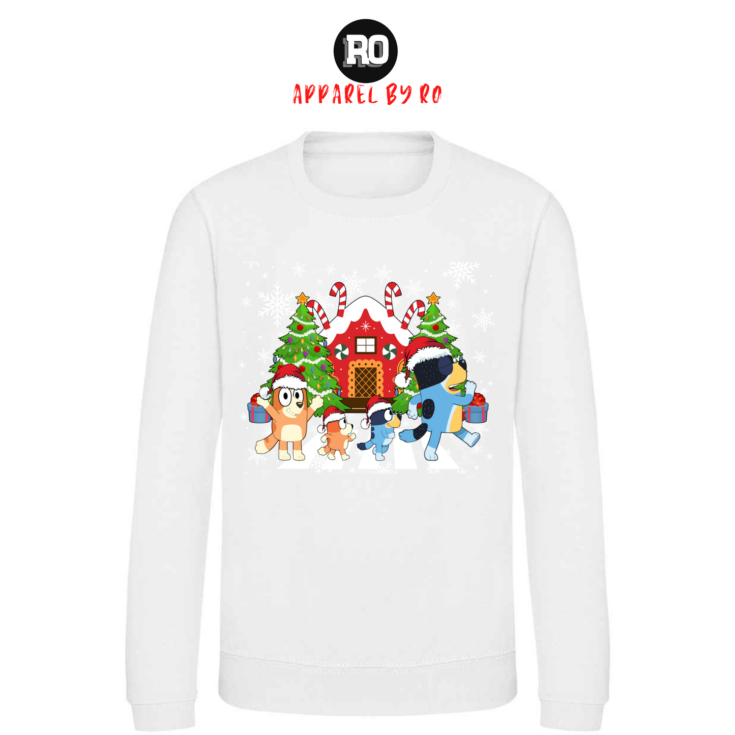 Kids' "Christmas at the Heeler House" Christmas Jumper