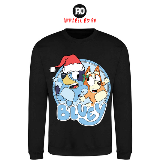 Kids' "Bluey & Bingo" Christmas Jumper