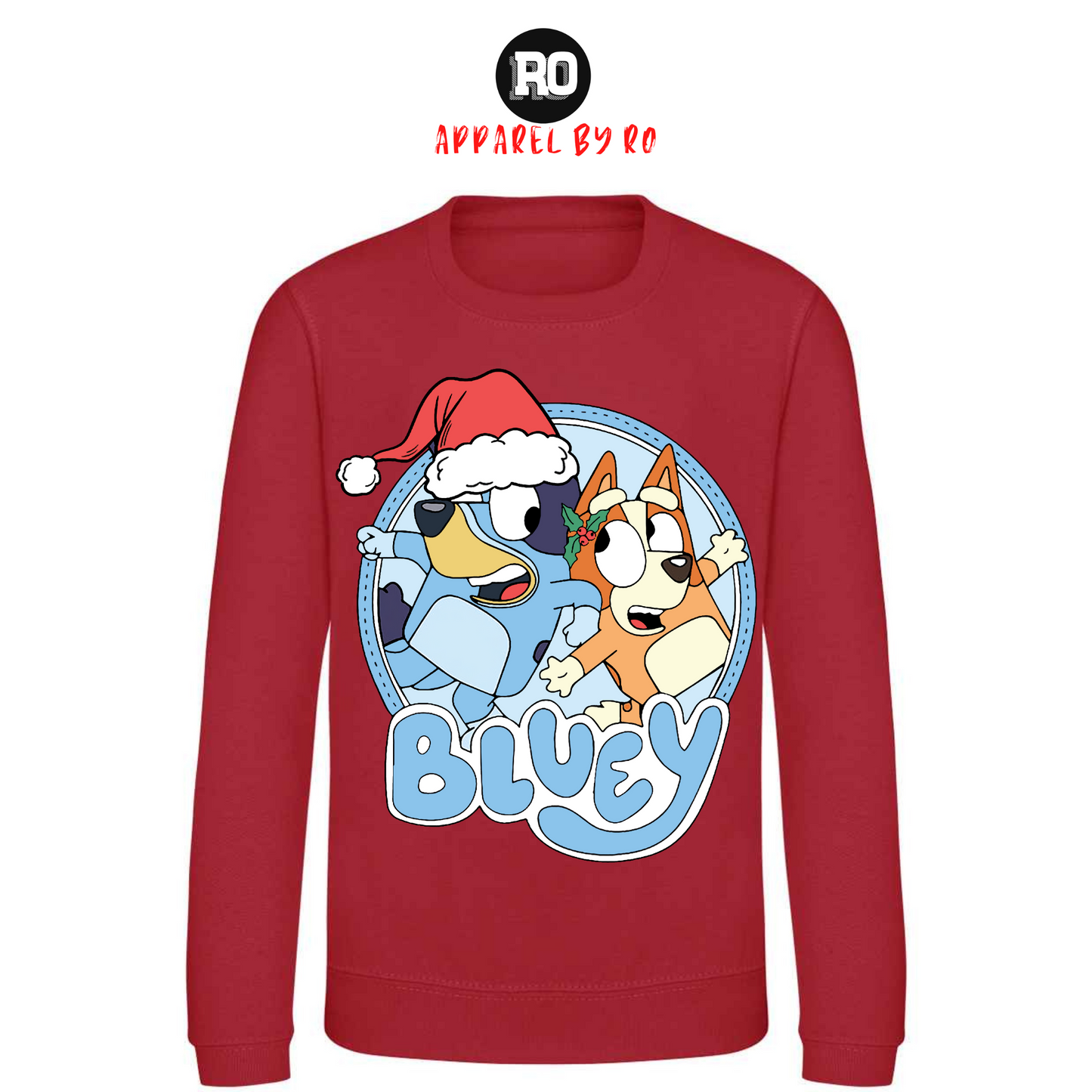 Kids' "Bluey & Bingo" Christmas Jumper