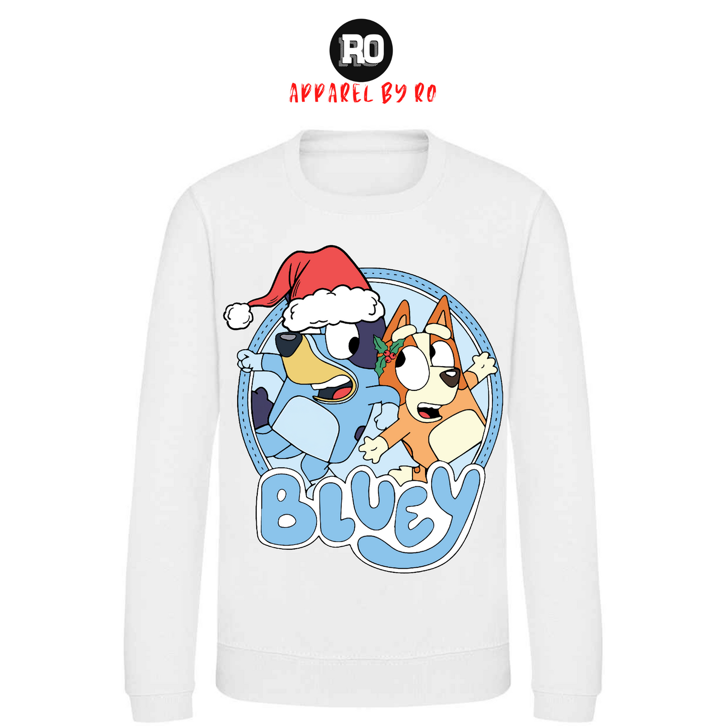 Kids' "Bluey & Bingo" Christmas Jumper