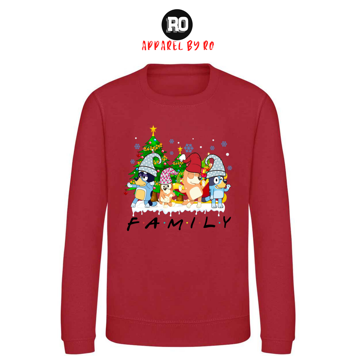 Kids' "F.R.I.E.N.D.S of Christmas" Christmas Jumper