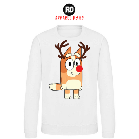 Kids' "Reindeer Bingo" Christmas Jumper