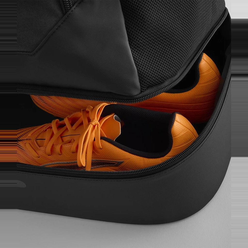 Boot compartment in the base of the West Wick FC kit bag