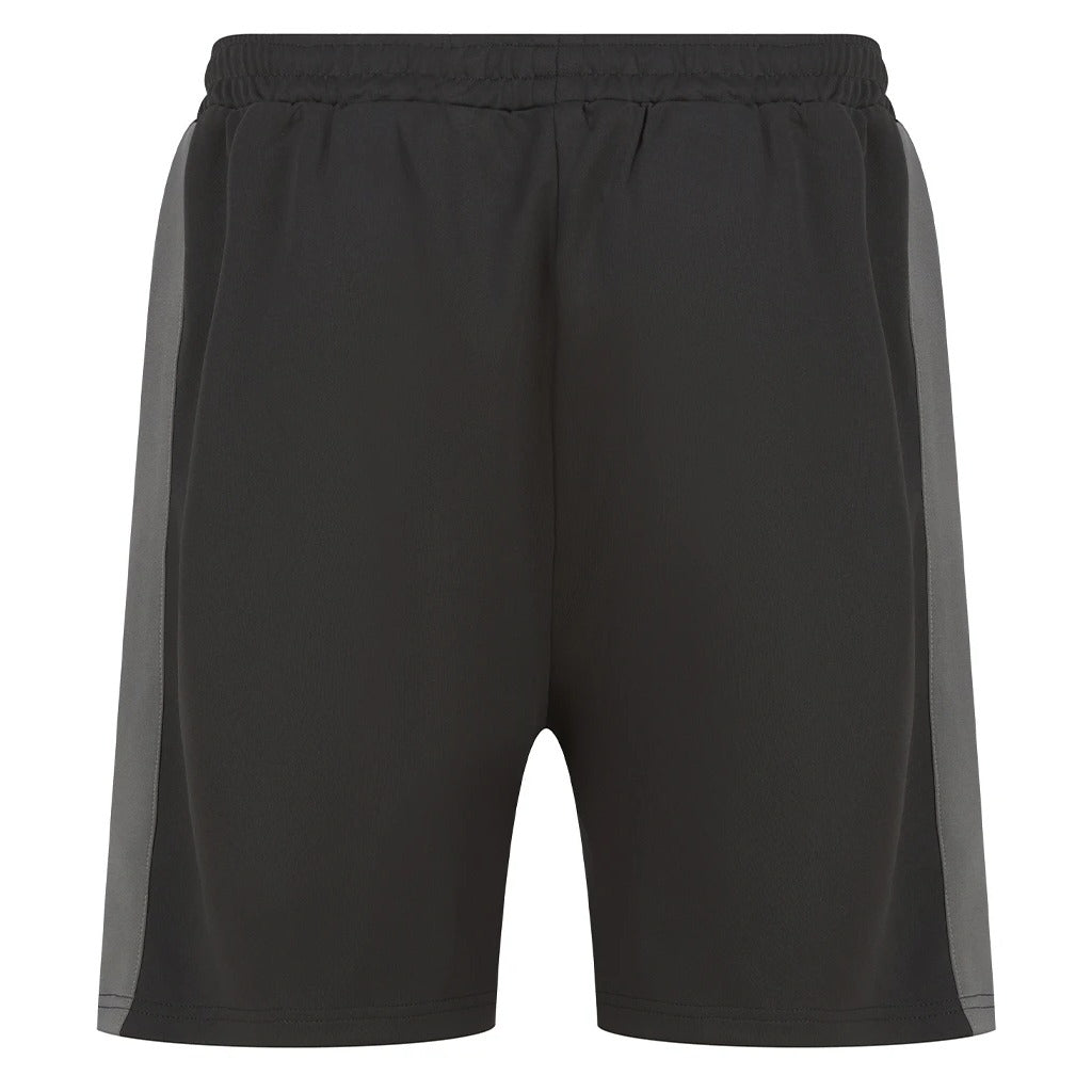 Back view of the West Wick FC training shorts