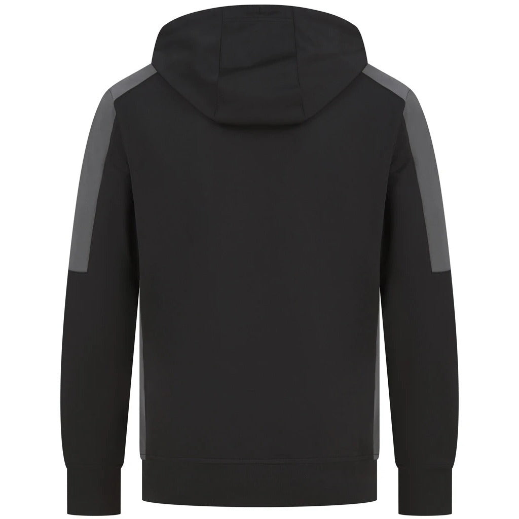 Back view of the West Wick FC training hoodie
