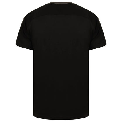 Back view of the West Wick FC training tee